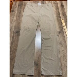 Yogipace Pants, Women's Plus Size XXL, Tan, Pull On, Straight Leg
